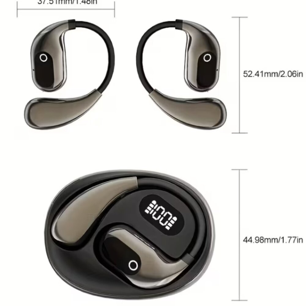 AI Translation Earbuds Real Time, Wireless Bluetooth Headphones for Travel